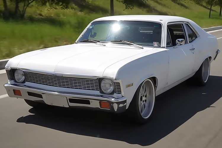Video LS3Powered '72 Nova from AutotopiaLA